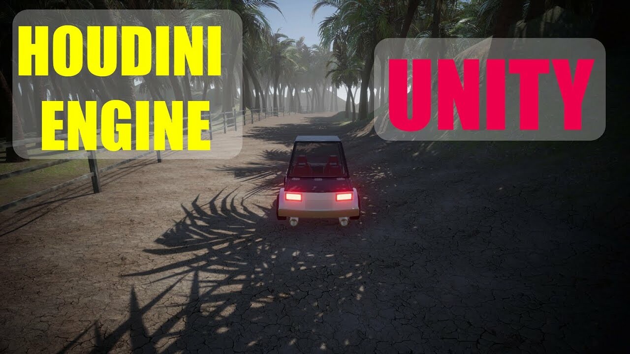 ArtStation - Houdini Engine Unity Terrain Demo