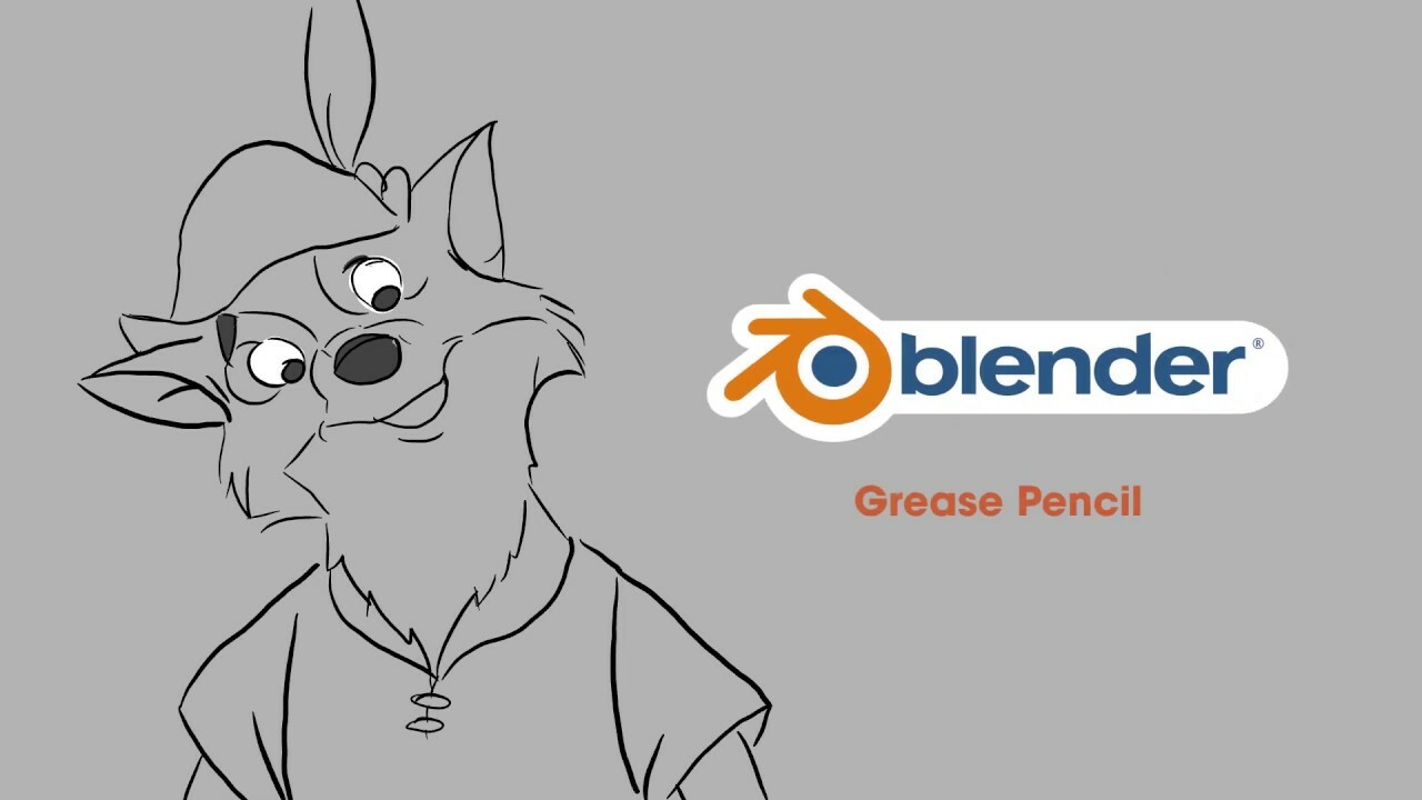 Disney's Robin Hood: Blender Grease Pencil test