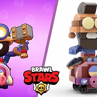 Artstation Lego Brawl Stars Leon Shark Leon Skin Bmd Moc