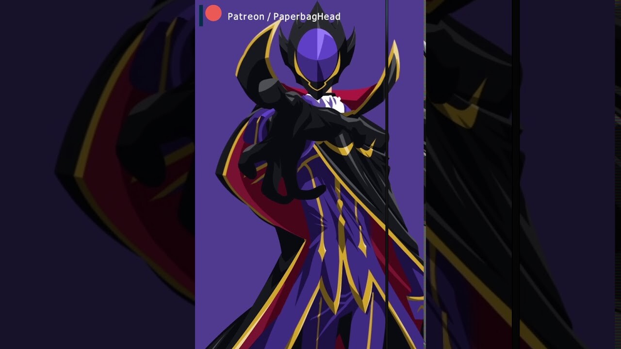 Artstation Lelouch Code Geass Steam Animated Artwork Papamation