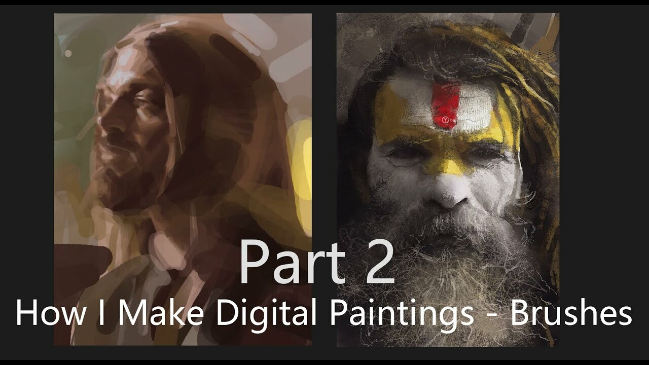 How I Make Digital Paintings | Brushes - part 2