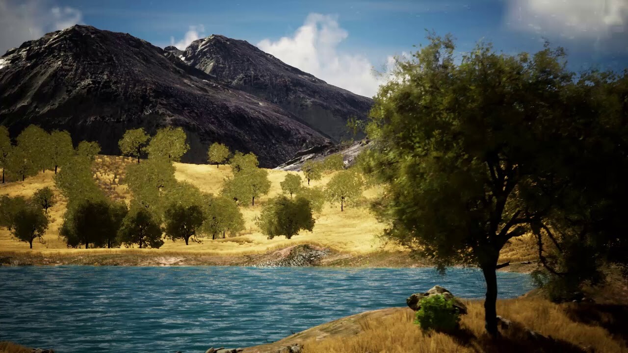 ArtStation - Wheat Field Meadow | UE4 Environment