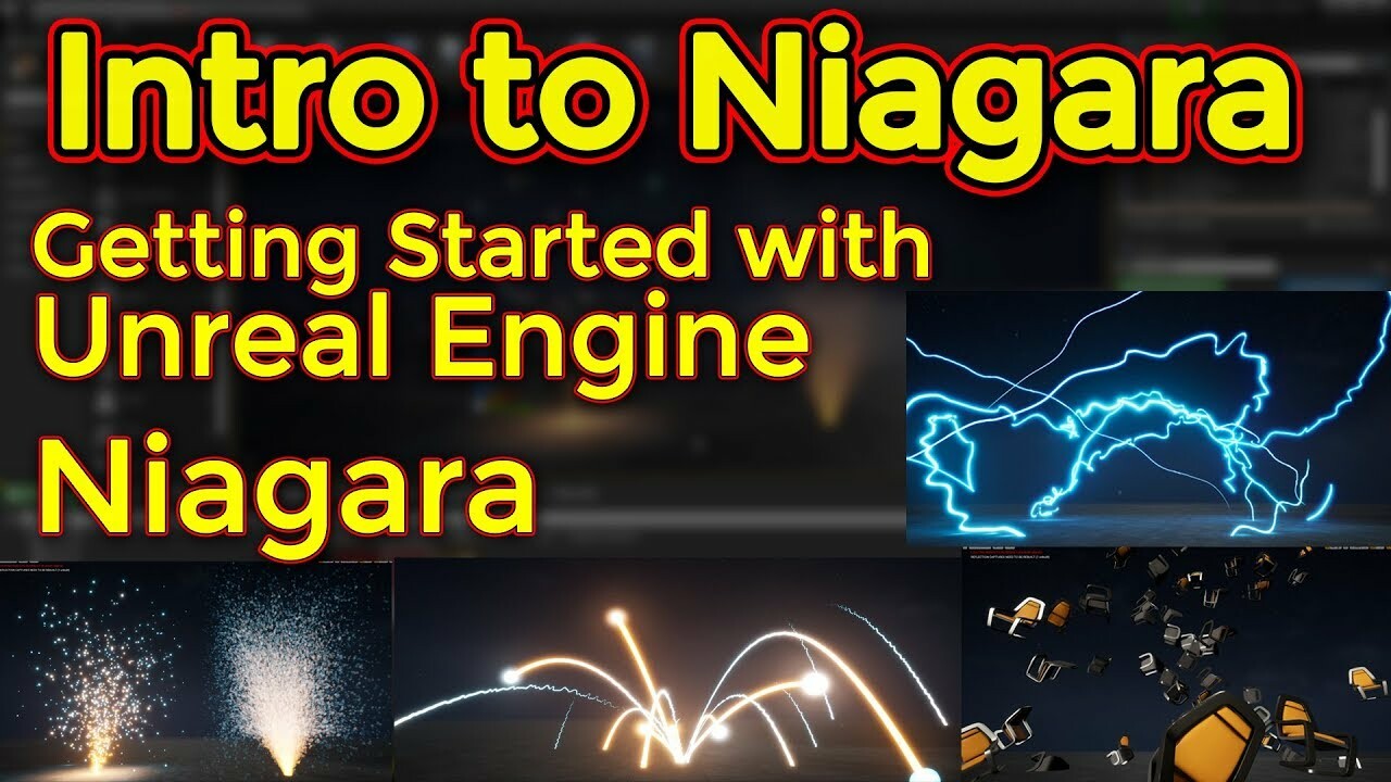 ArtStation - Intro to Niagara | Getting started with Niagara | Unreal ...
