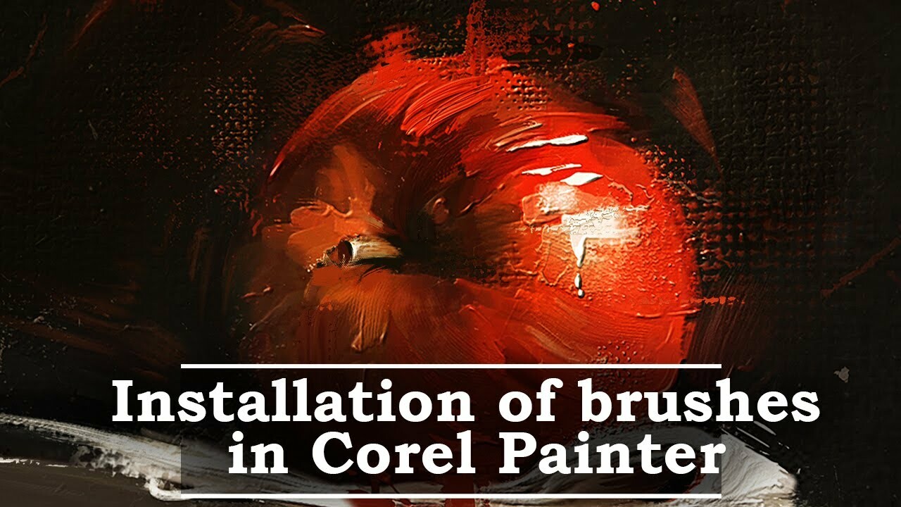 ArtStation Installation of brushes in Corel Painter