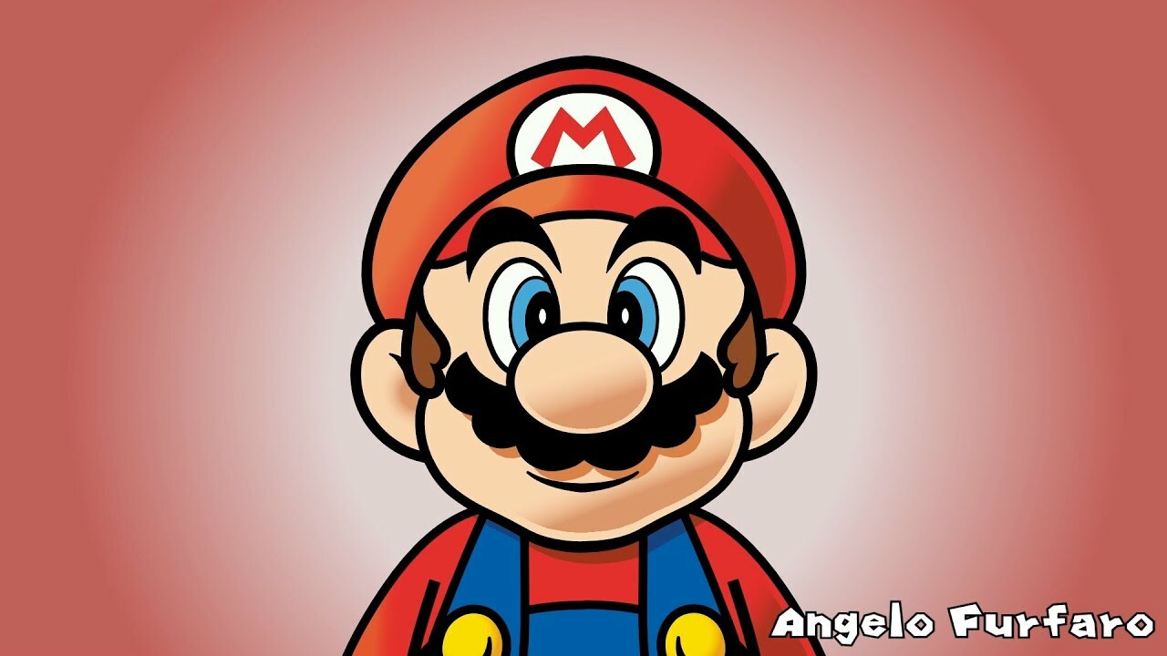 ArtStation - Style Study: Yoichi Kotabe styled Super Mario