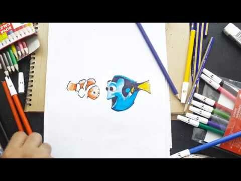 Artstation How To Draw Nemo Step By Step