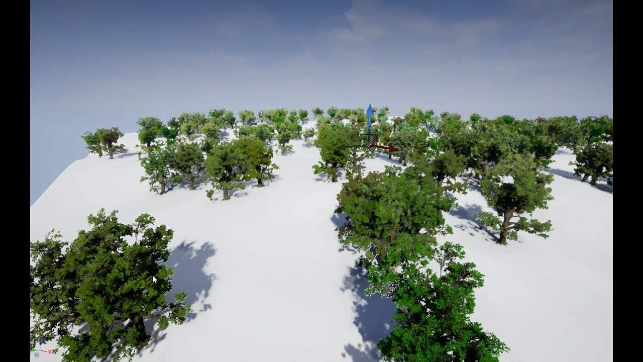 ArtStation - Imposter Foliage UE4 - Octahedral Impostors