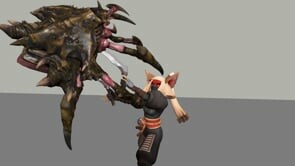 ArtStation - Shinobi Set Animation