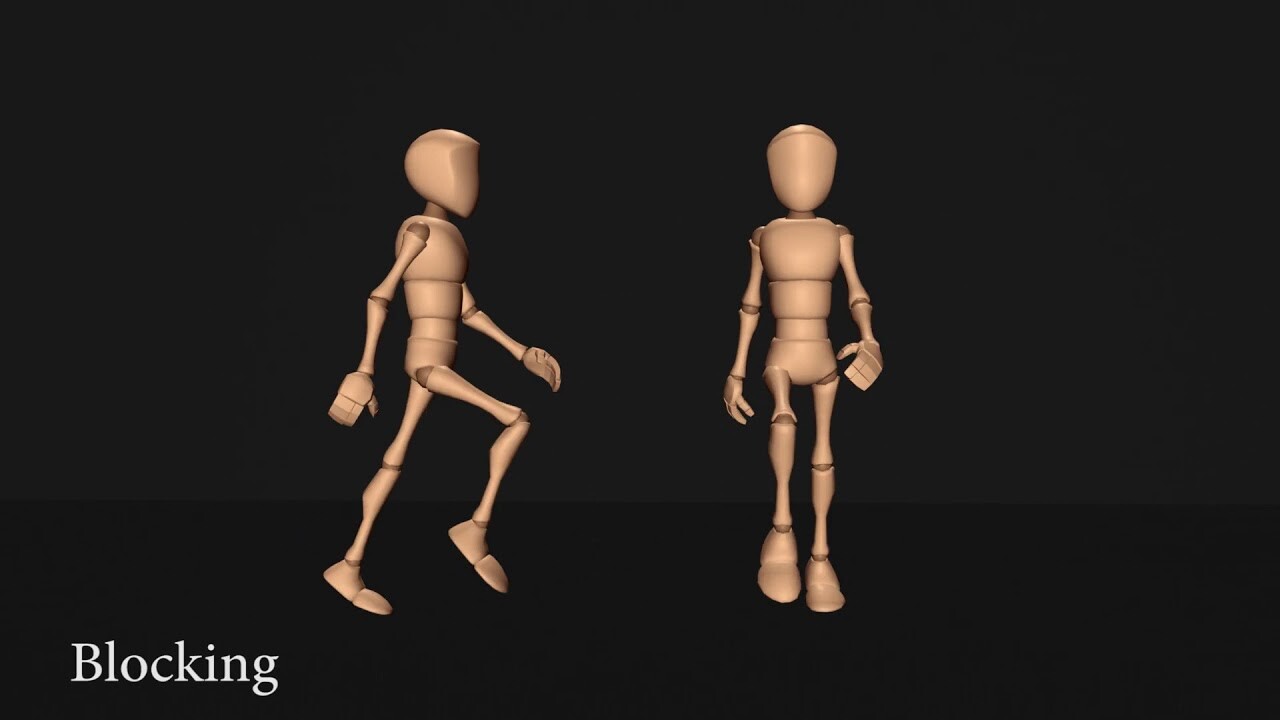 ArtStation - Walk Cycle animation