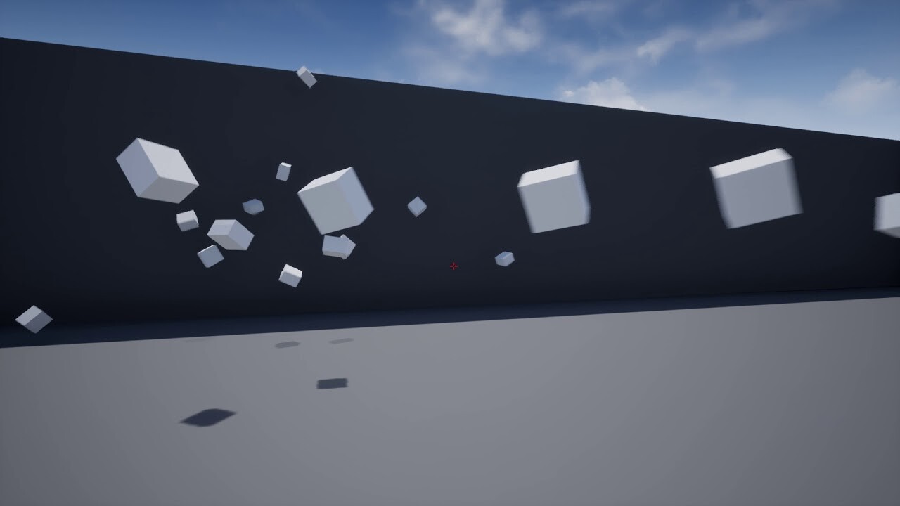 ArtStation UE4 Superhot time dilation