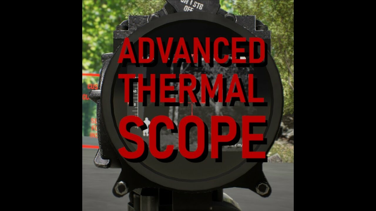 ArtStation Advanced Thermal Scope UE4 Marketplace Asset