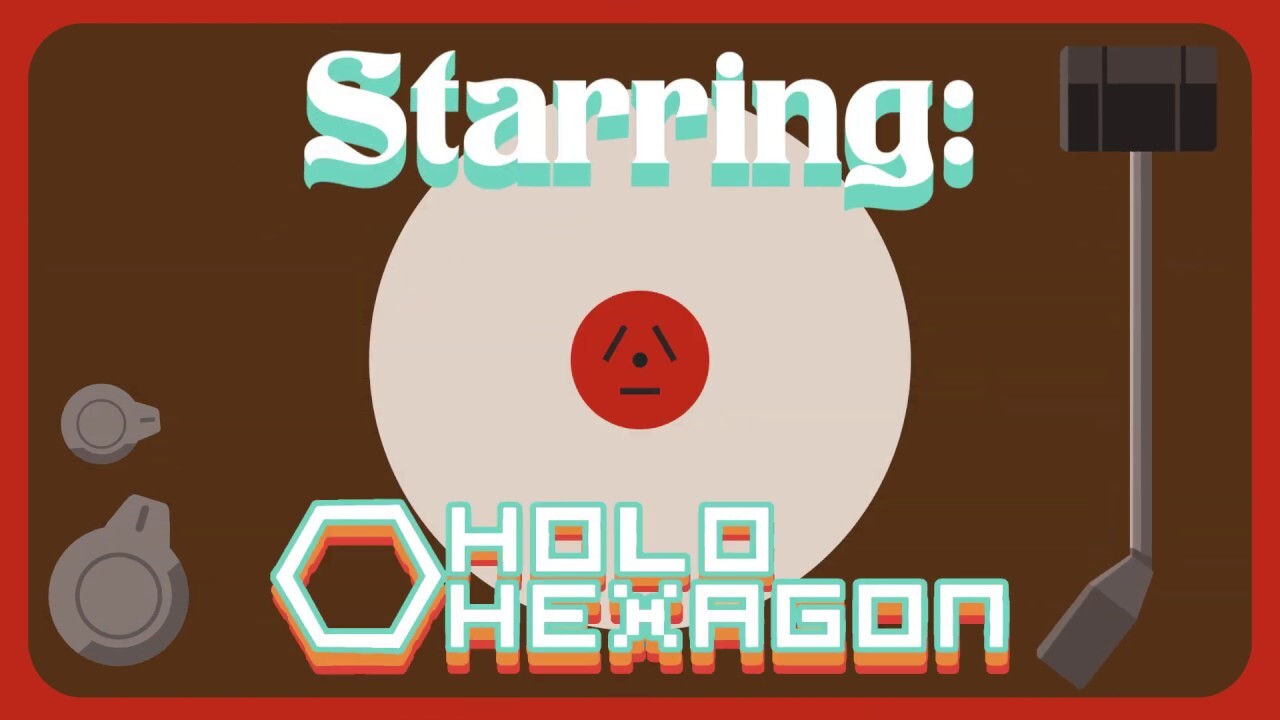 Holo Hexagon Team Intro - Motion Graphics