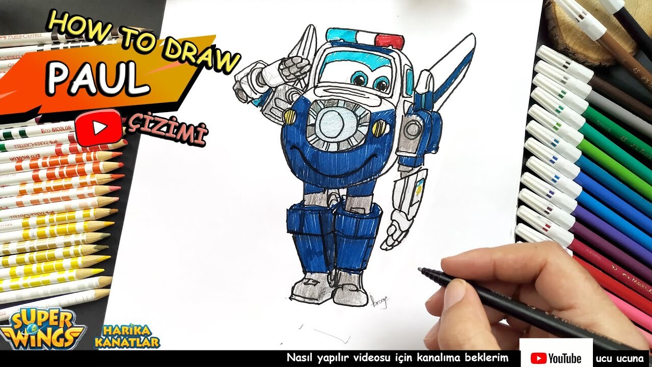 ArtStation How to Draw Super Wings Paul