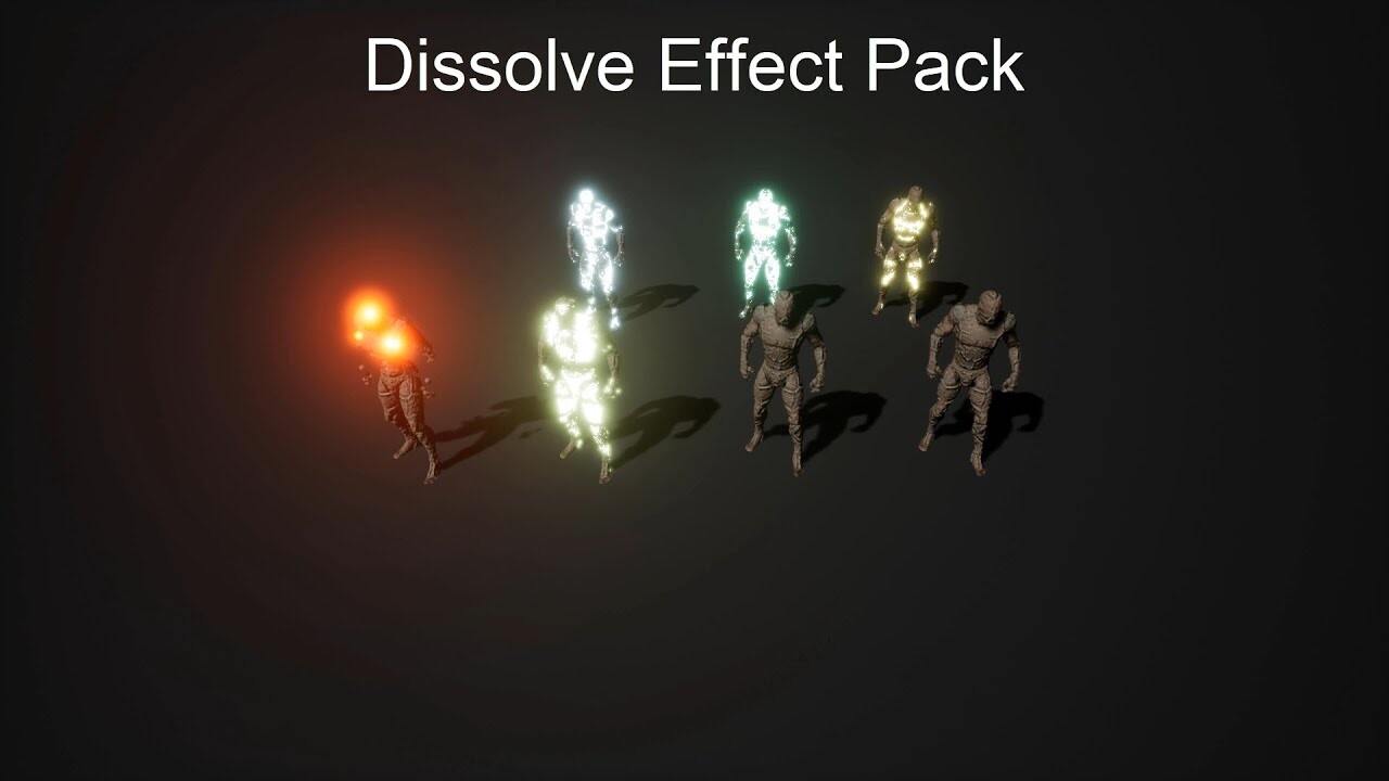 Dissolve Effect Pack for UE4