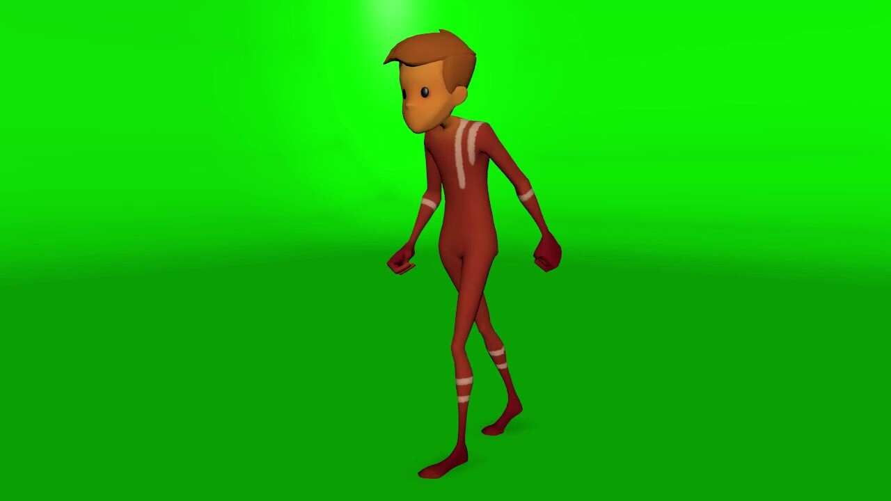 ArtStation - Cartoon Walk Cycle 2