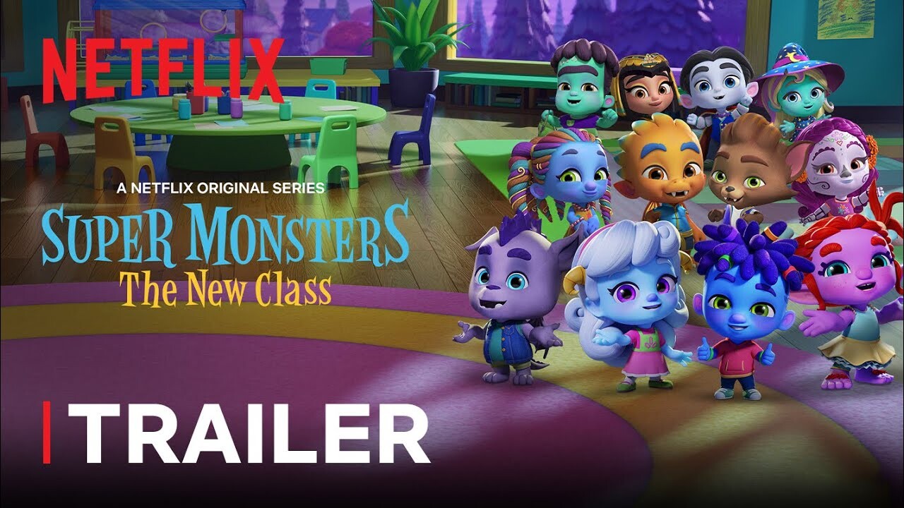 Супер монстры. Super Monsters: the New class. Супер монстрики (новый клас). Netflix Jr. Супер монстры новый класс.