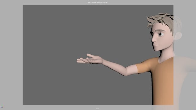 ArtStation - Animation Exercise 'Practice of Hand Animation'