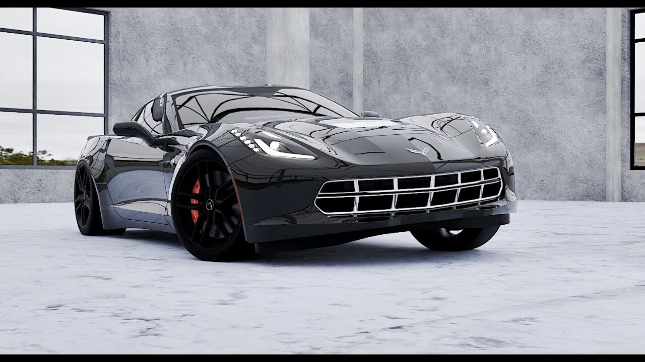 ArtStation CG car animation Blender