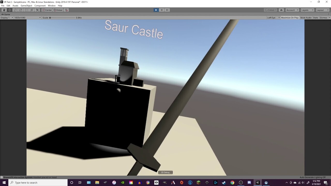 ArtStation Throwable Objects and Linear Drive