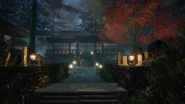 ArtStation - Shrine in the woods