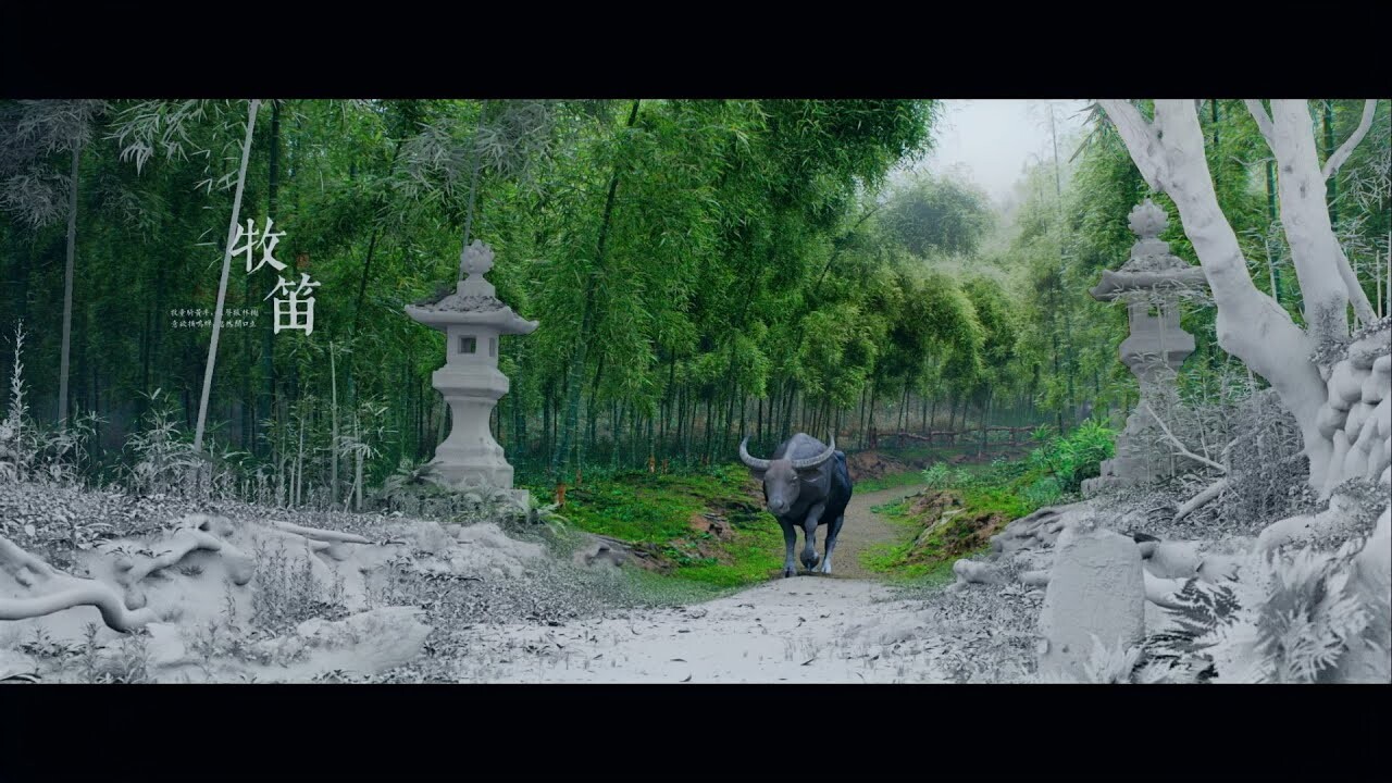 ArtStation 《竹林》