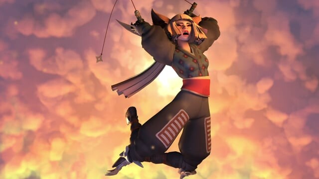 ArtStation - Shinobi rig animation