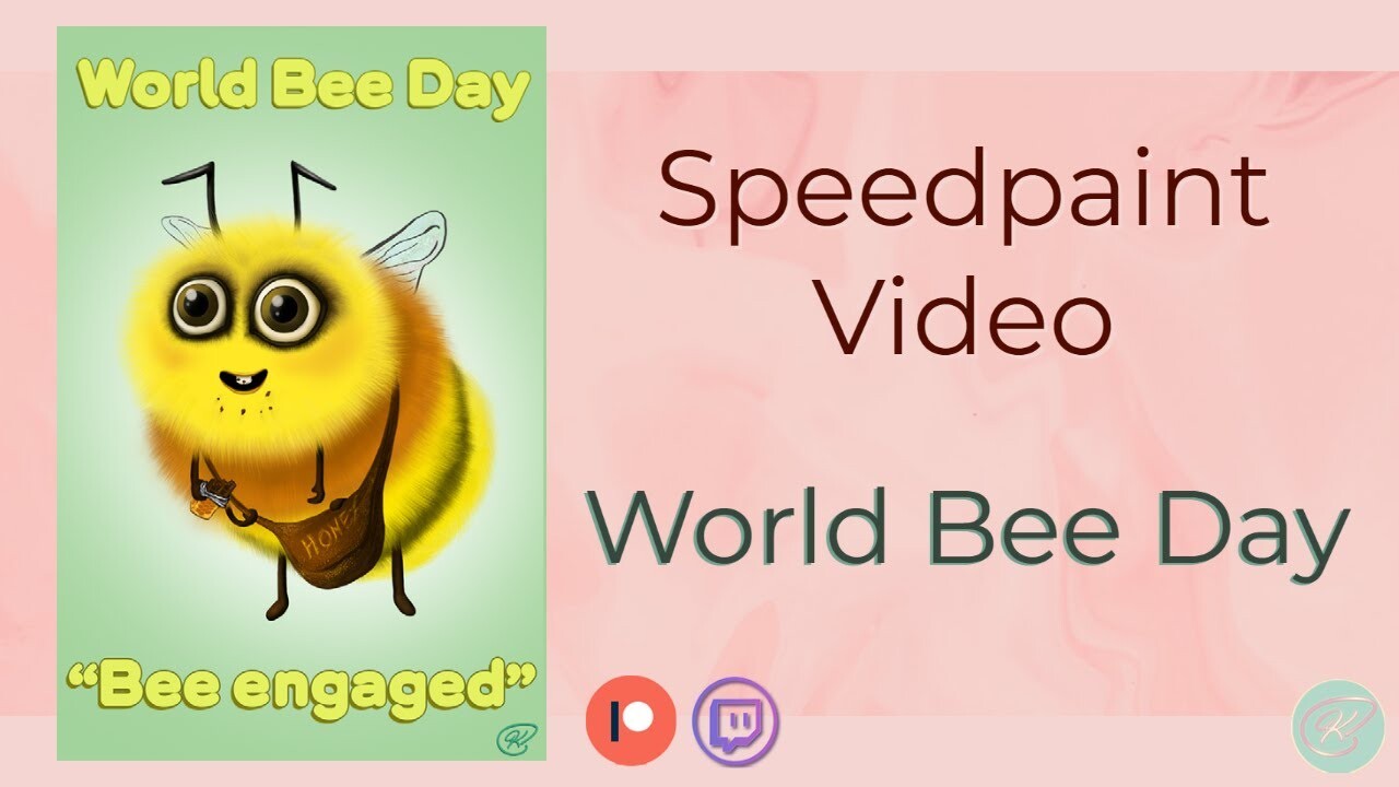 Artstation Happy World Bee Day 21 Bee Engaged Katty Bean