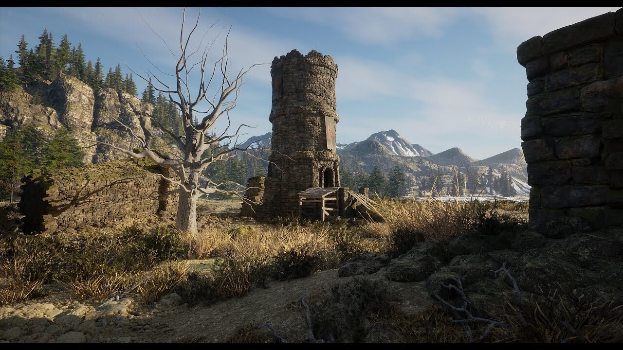 ArtStation - Skyrim Western Watchtower in Unreal Engine 5