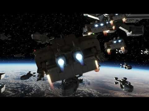 starshiptroopers Klendathu Drop scene