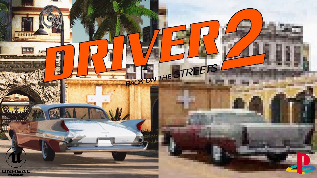 Driver 2 Remake in Unreal Engine 5