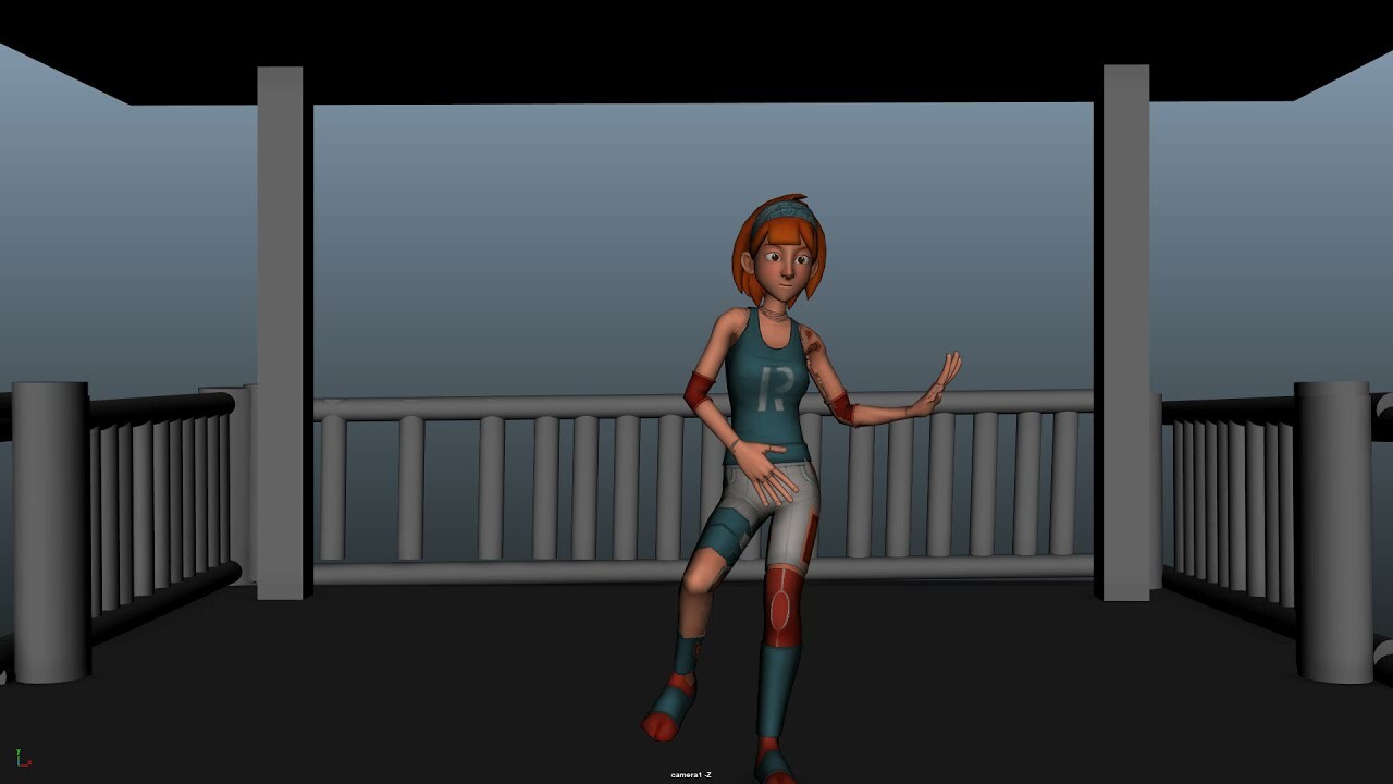 ArtStation Dance_blocking