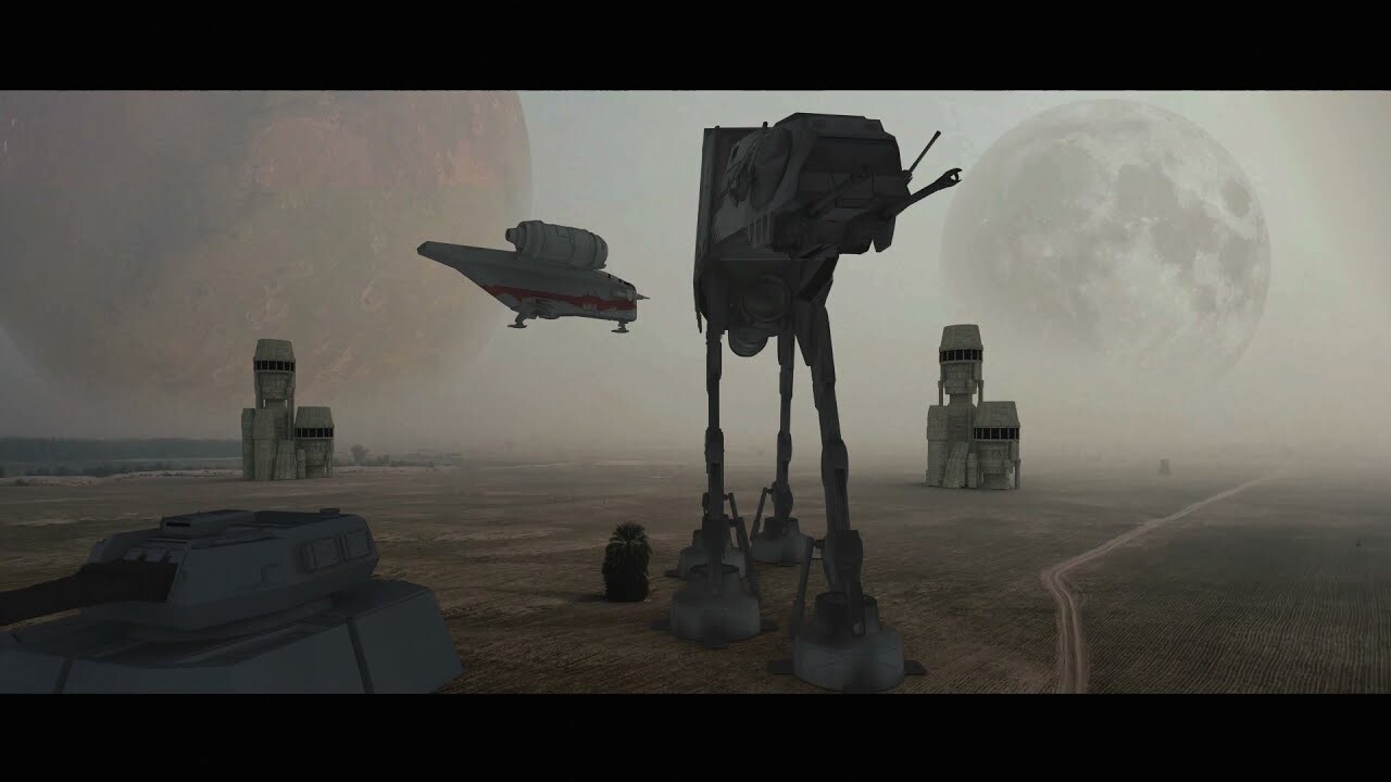 ArtStation - Star wars scene - 3D Visual effects