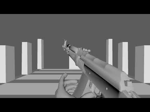ArtStation - ak74 reload weapon animation