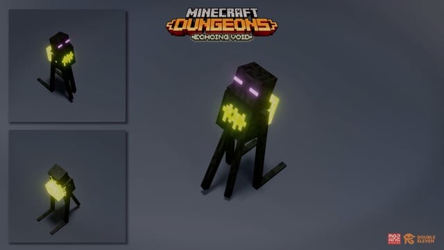 ArtStation - Minecraft Dungeons Echoing Void Mobs