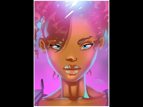 ArtStation - Speed Painting Pretty Face