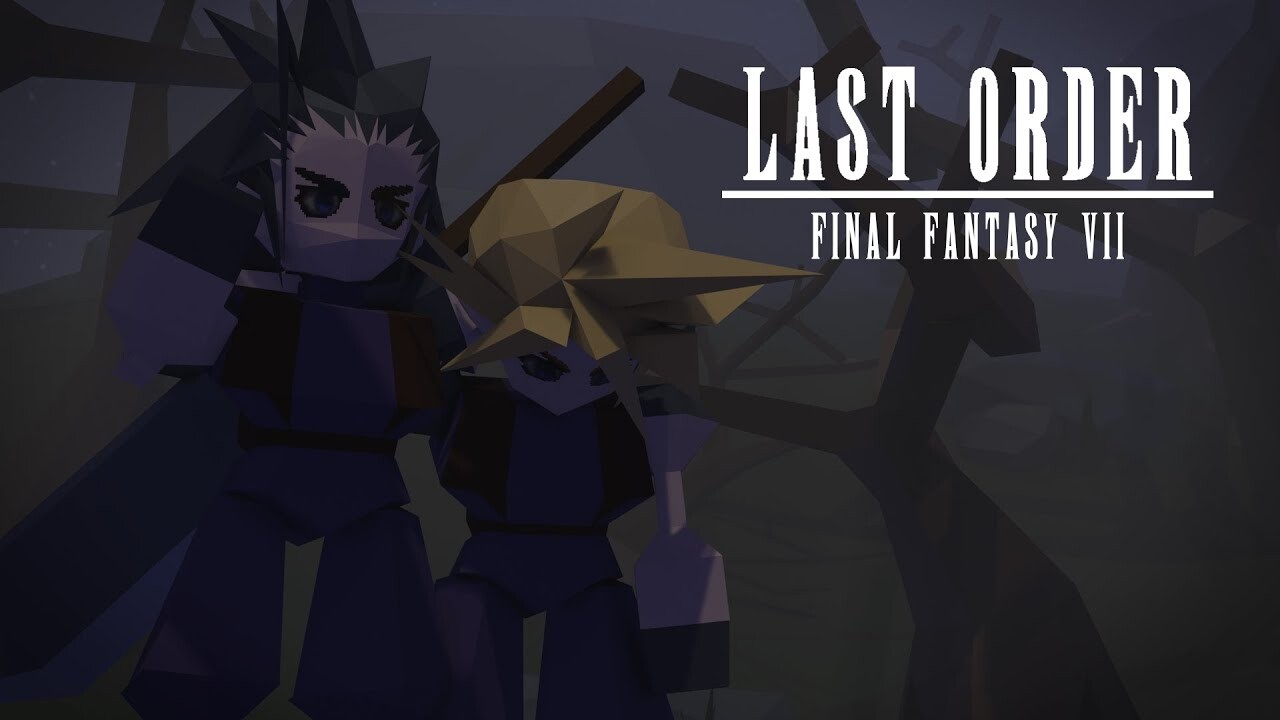 ArtStation Final Fantasy VII Last Order PSX Field Model Remake
