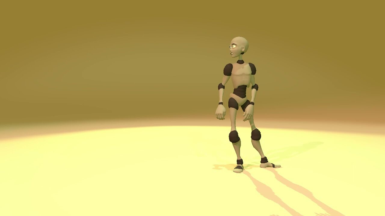 ArtStation - 3D Walk Animation: 3DAM Final