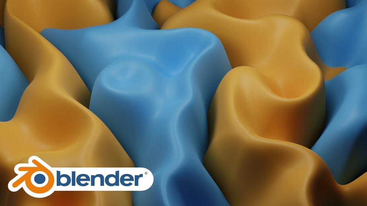 ArtStation BLENDER ABSTRACT ART TUTORIAL