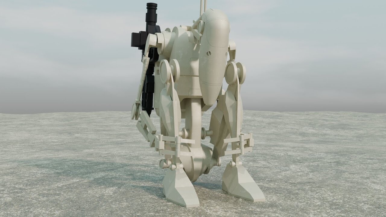 ArtStation - B1 Battle Droid