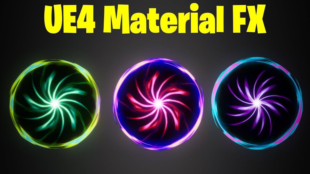 ArtStation - UE4 Material FX Tutorial | Download Files