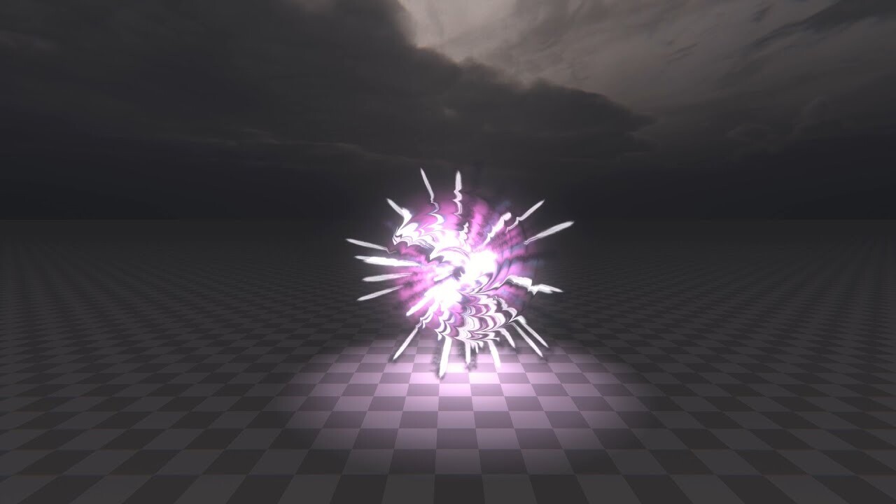 ArtStation - VFX | Magic Explosion Rewind