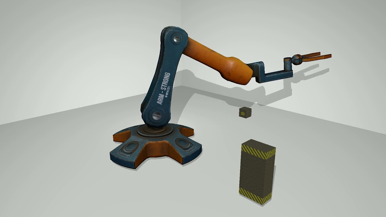 ArtStation Robot Arm Animation