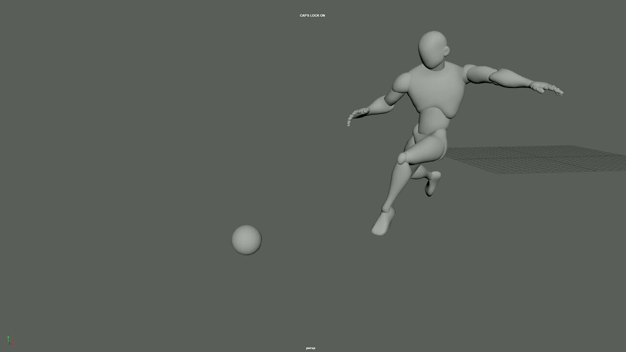 ArtStation - Maya Football Animation