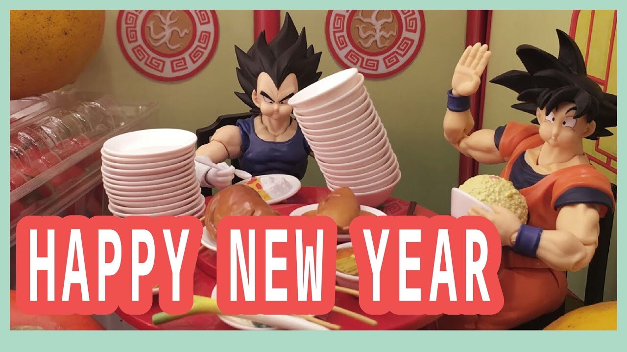 ArtStation Happy New Year Dragon Ball stop motion