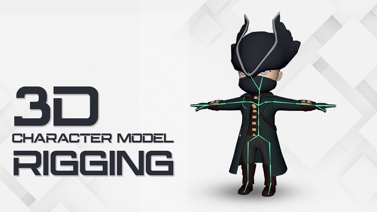 3D Character Model | Texture | Rigging