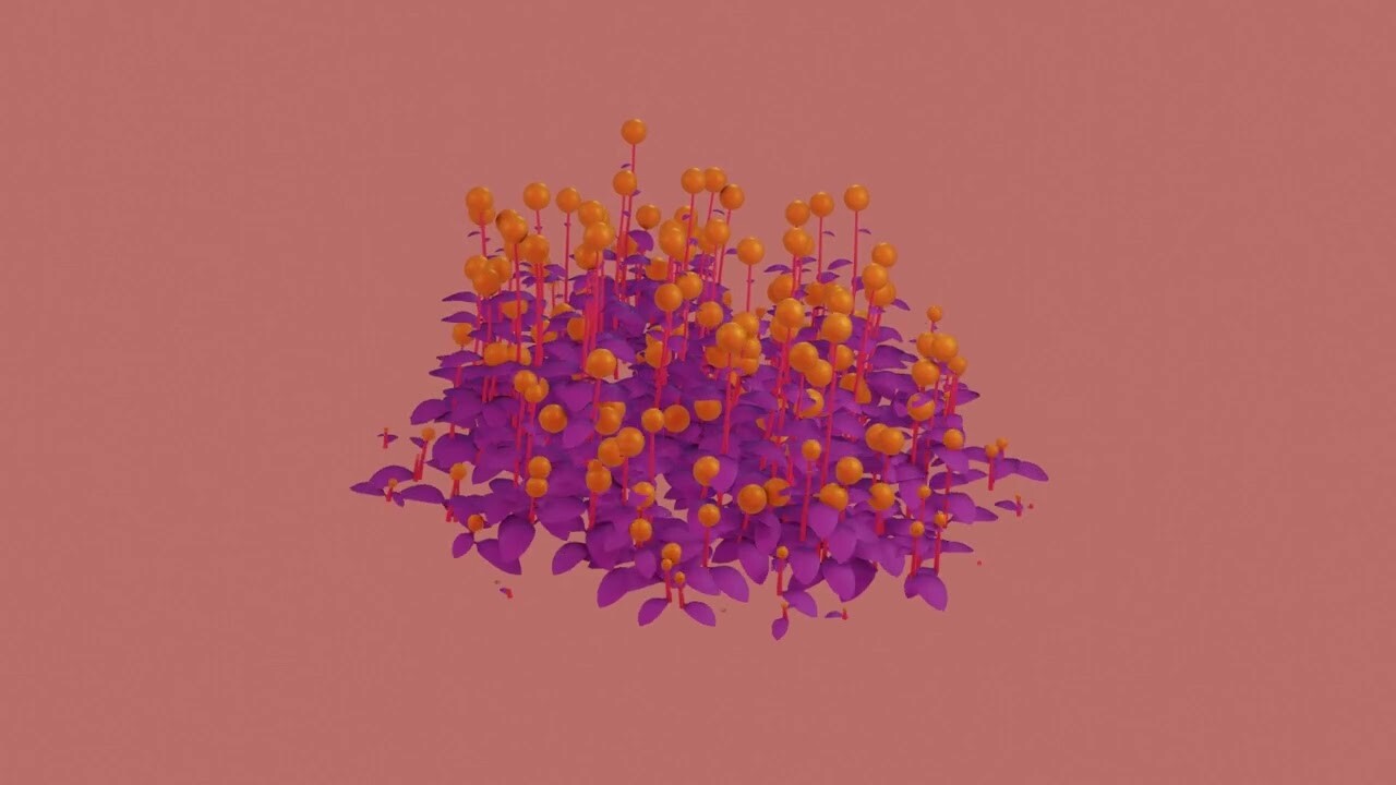 ArtStation - Flower Field Procedural Animation