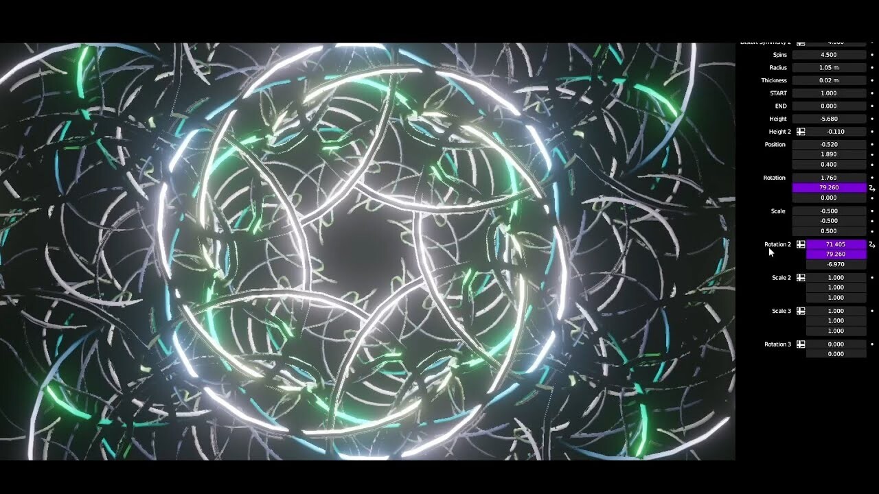 ArtStation - Geometry nodes setup