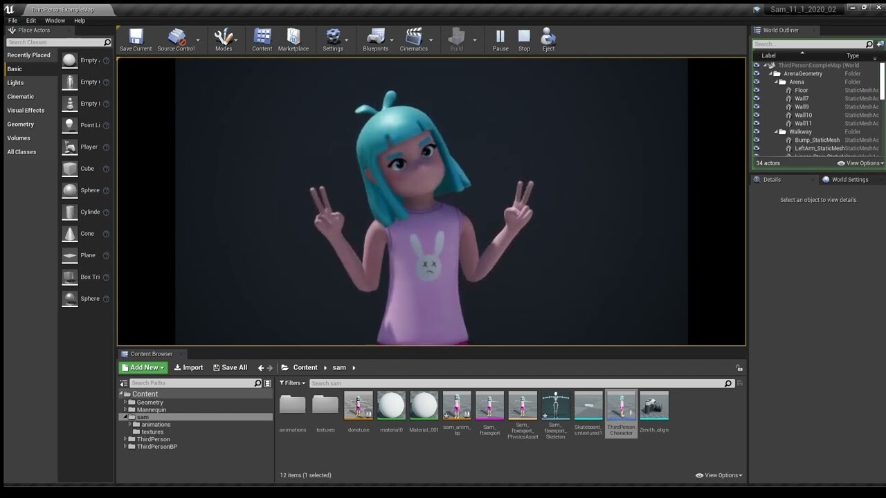 ArtStation - Unreal Character Animation In Sequencer