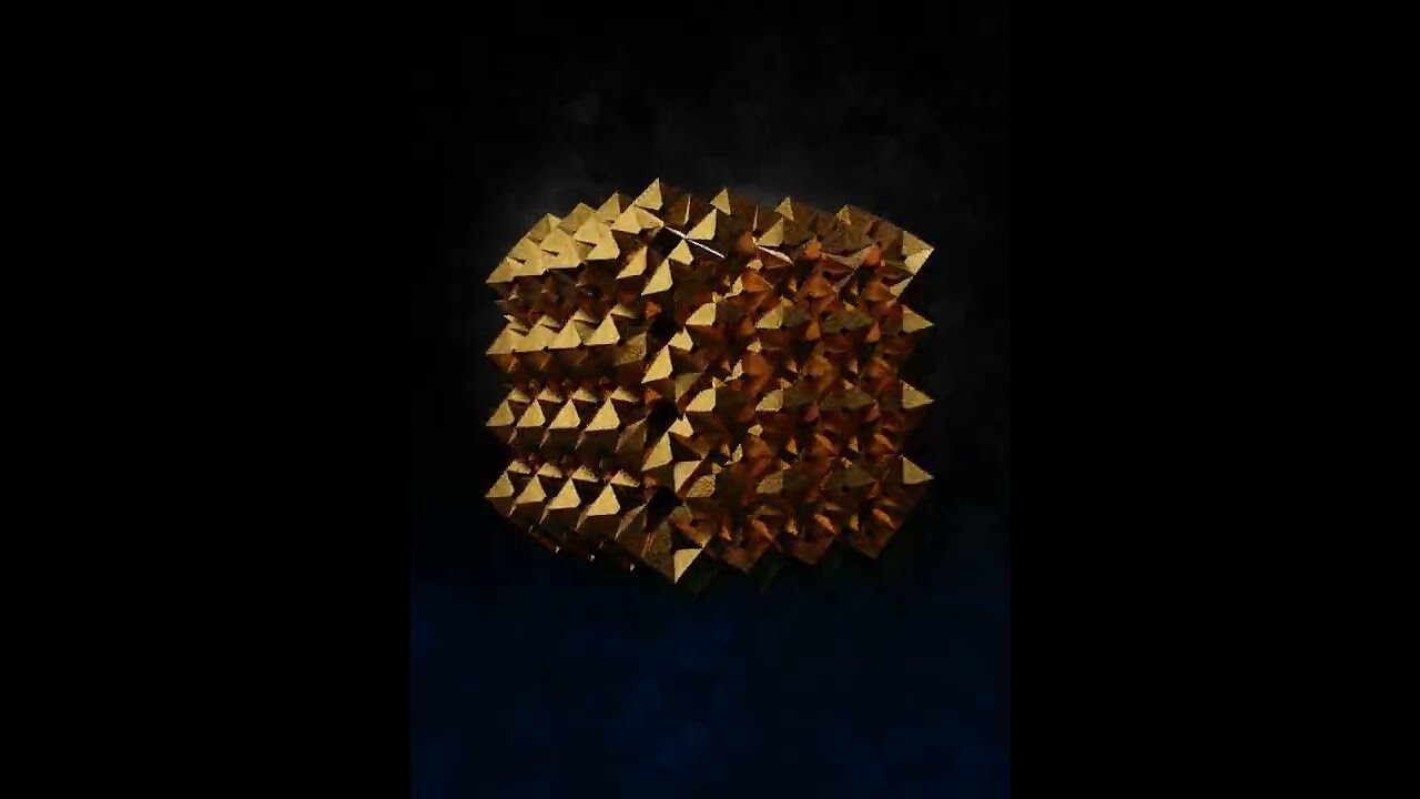 ArtStation - Cube Fractal | Blender 3.1 Geometry Nodes