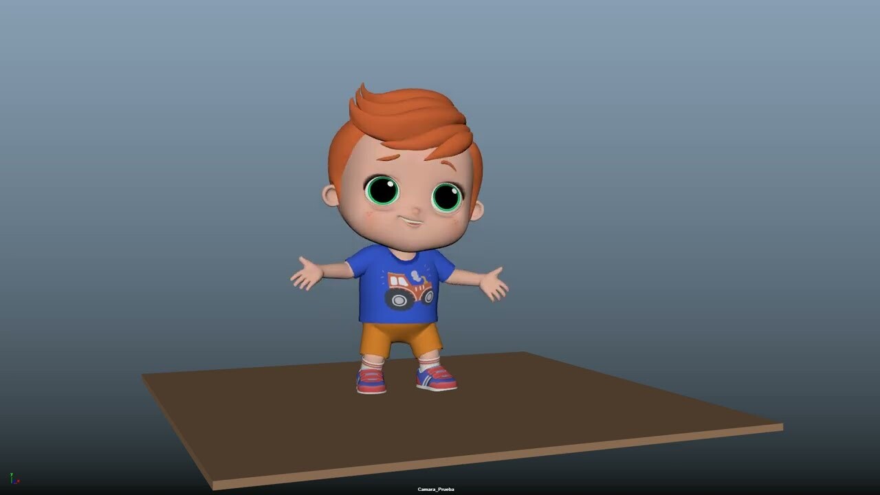 ArtStation - Little Angel - Little Testing Animation